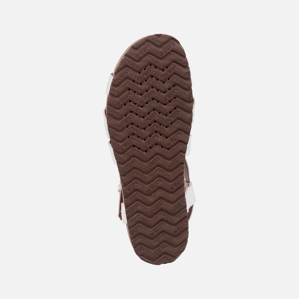 Geox Bayan Sandalet Beyaz - Spensierata - UXD-401967